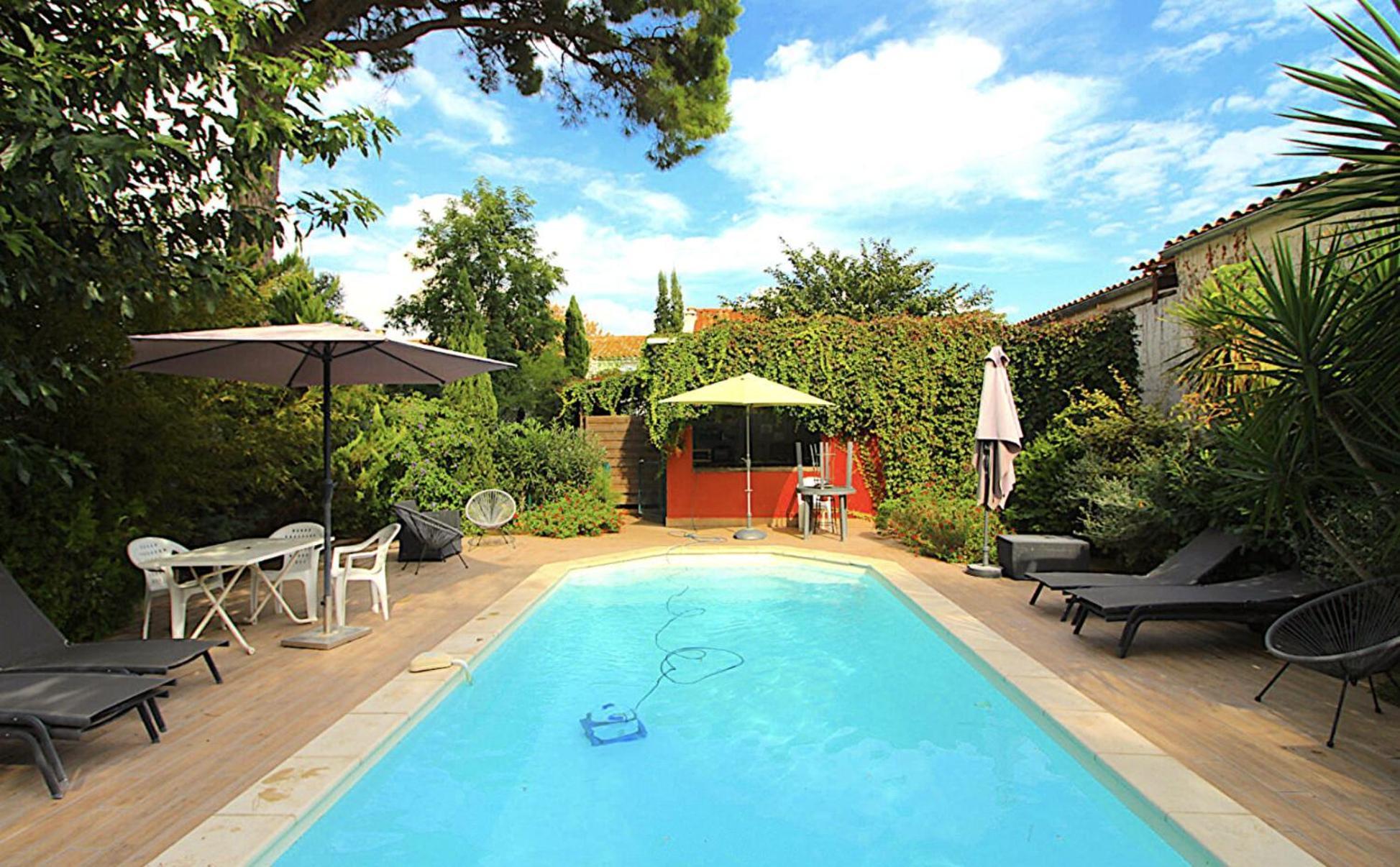 Chambre Seville - Mas Saint-Louis - Piscine Chauffee Aigues-Mortes Dış mekan fotoğraf