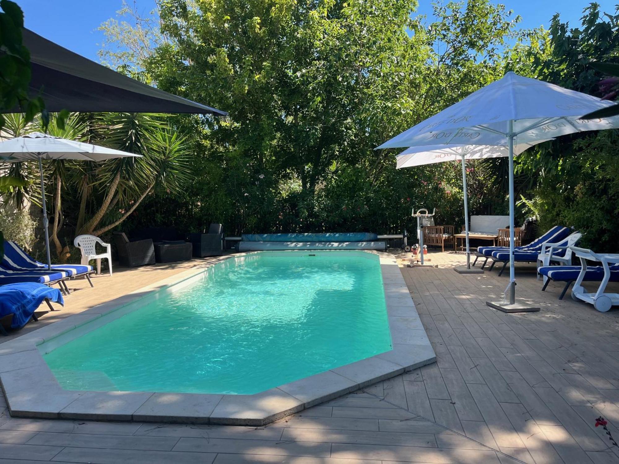 Chambre Seville - Mas Saint-Louis - Piscine Chauffee Aigues-Mortes Dış mekan fotoğraf